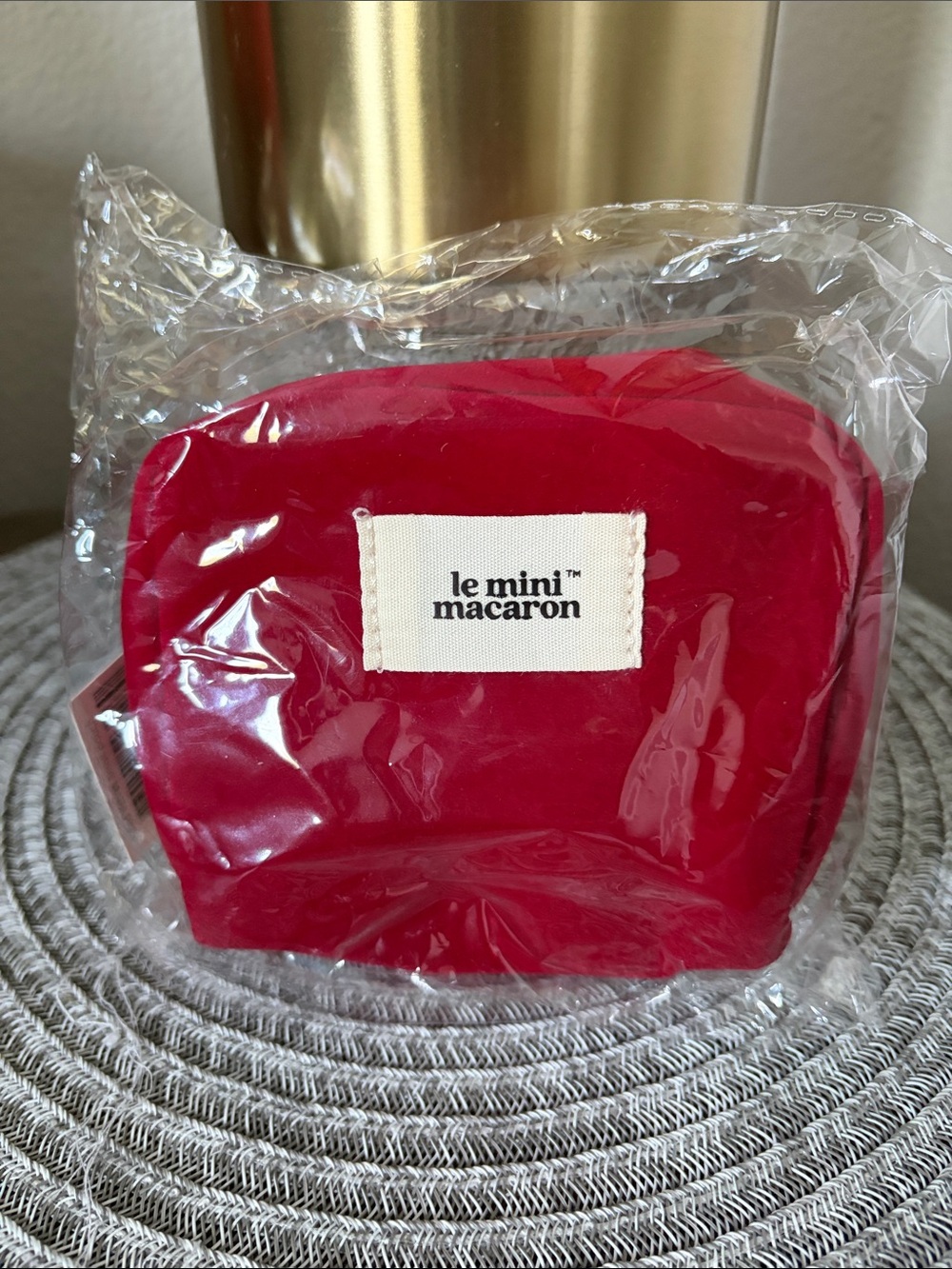 ❤️$3 NWT Le Mini Macaron Cosmetic Pouch